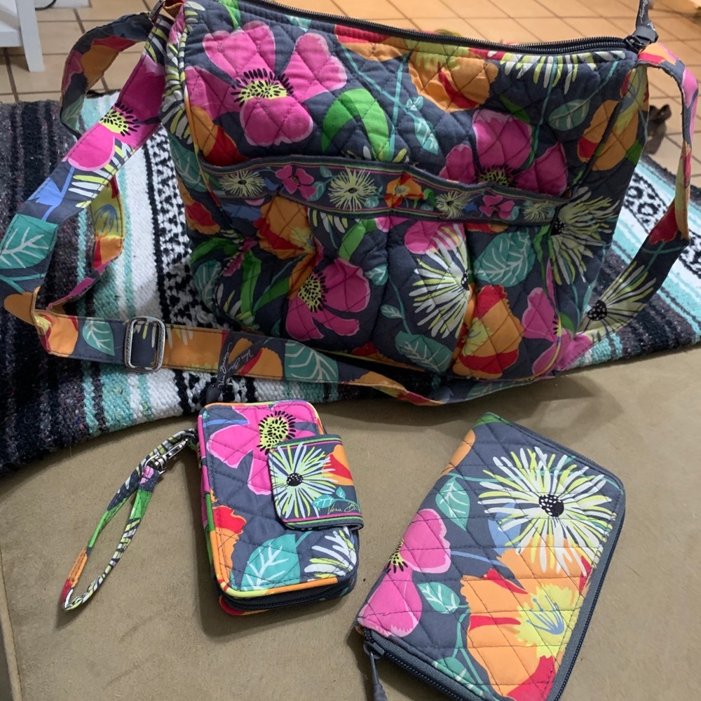 Vera Bradley purse & wallet set